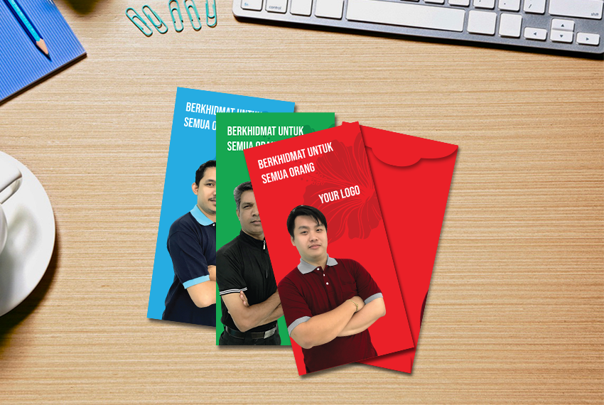 Political campaign money packet design featuring election branding, candidate artwork and party promotional elements